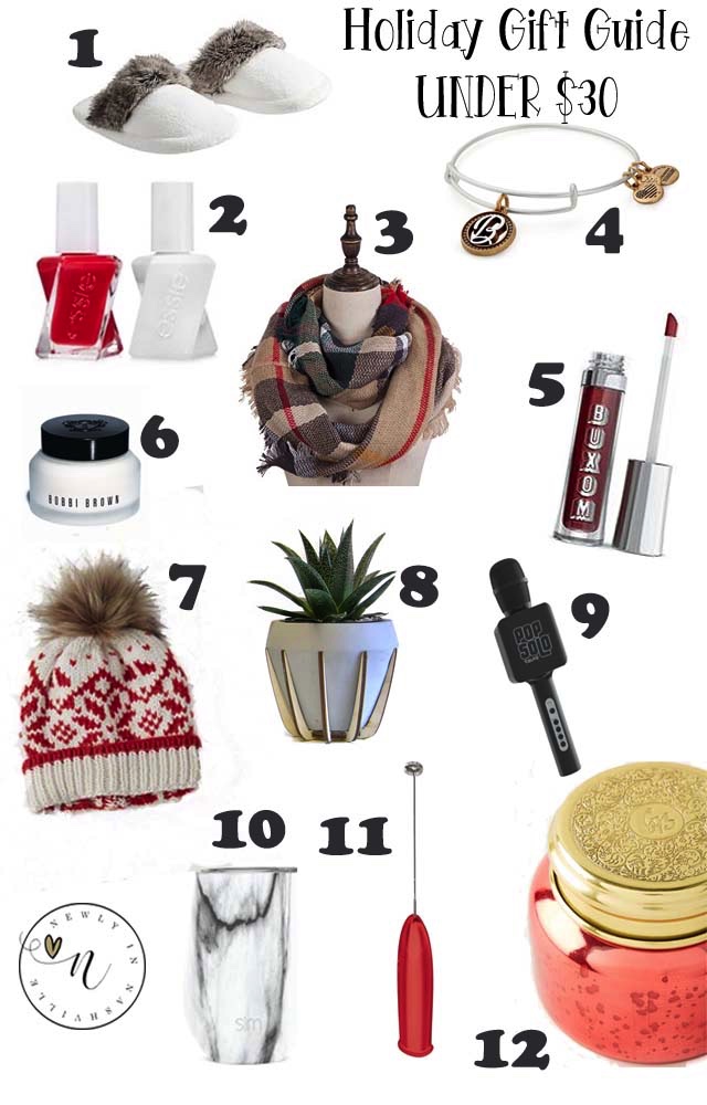 Holiday Gift Guide under $30