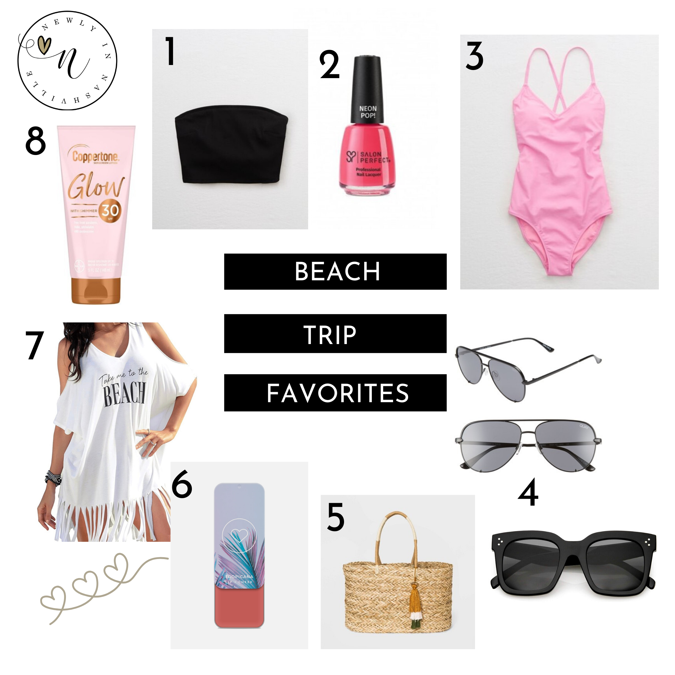 beach trip favorites – Newly In Nashville